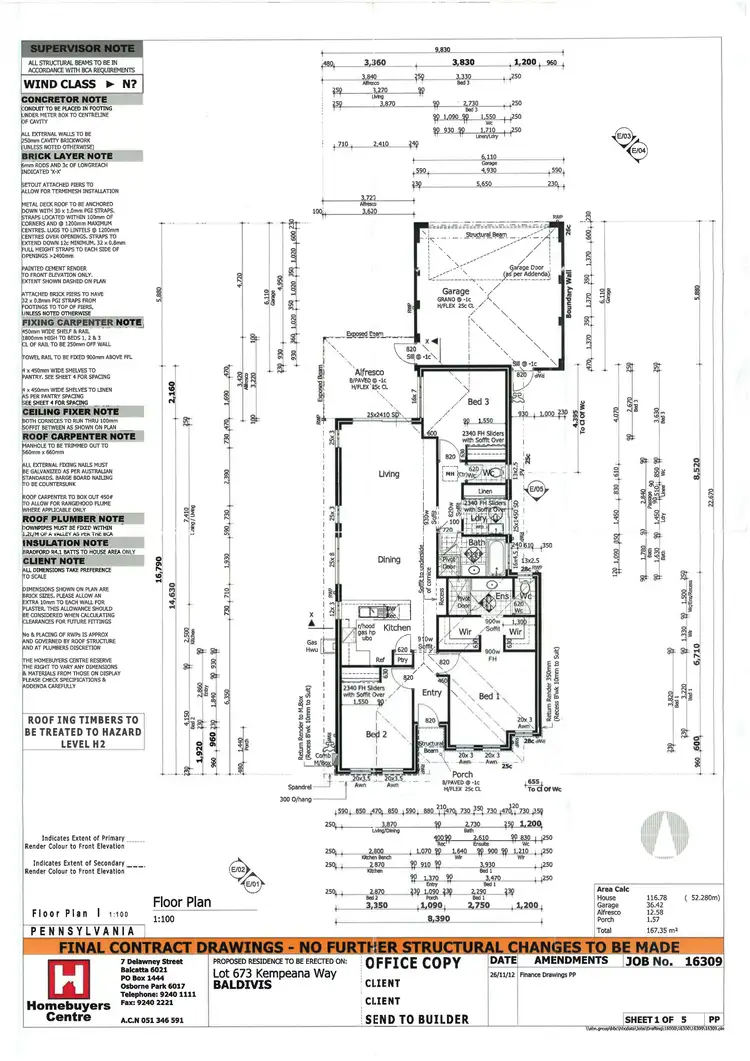 Floorplan of Homely house listing, 69 Kempeana Way, Baldivis WA 6171