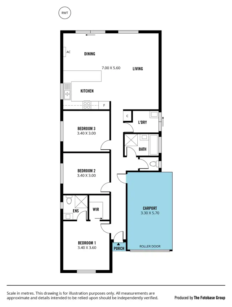 Floorplan of Homely house listing, 43a Malone Street, Morphett Vale SA 5162