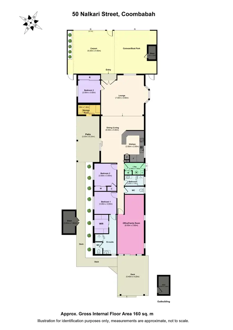 Floorplan of Homely house listing, 50 Nalkari Street, Coombabah QLD 4216