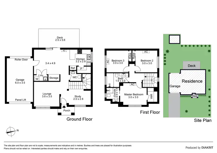 Floorplan of Homely townhouse listing, 1/18 Peace Street, Springvale VIC 3171