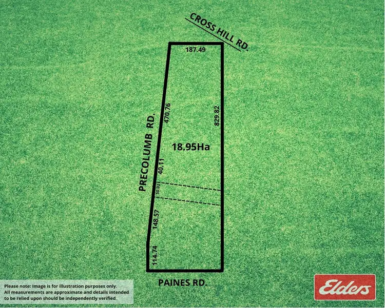 Floorplan of Homely land listing, 65 Precolumb Road, One Tree Hill SA 5114