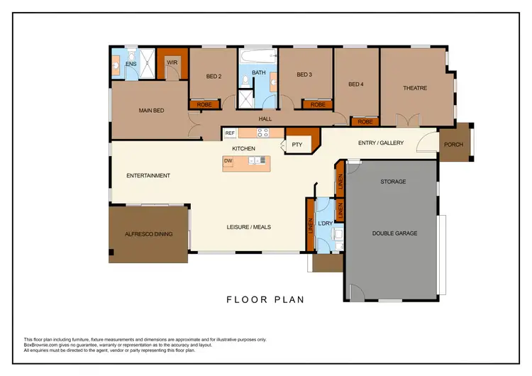 Floorplan of Homely house listing, 155 Middleton Drive, Middleton Grange NSW 2171