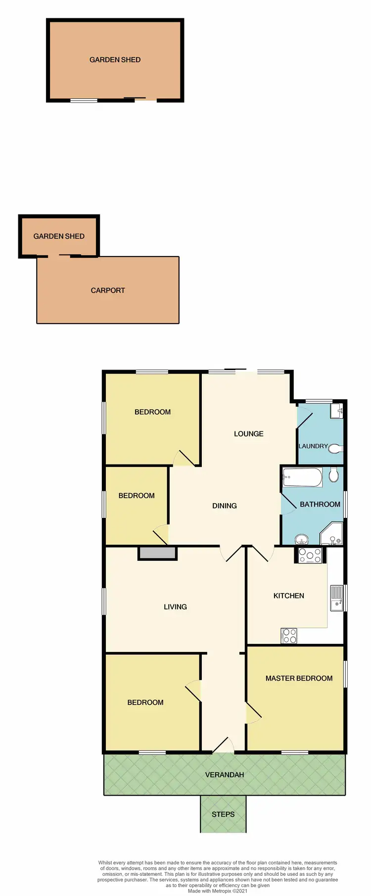 Floorplan of Homely house listing, 20 Telarah Street, Telarah NSW 2320