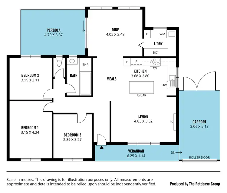 Floorplan of Homely house listing, 10 Blueberry Road, O'halloran Hill SA 5158