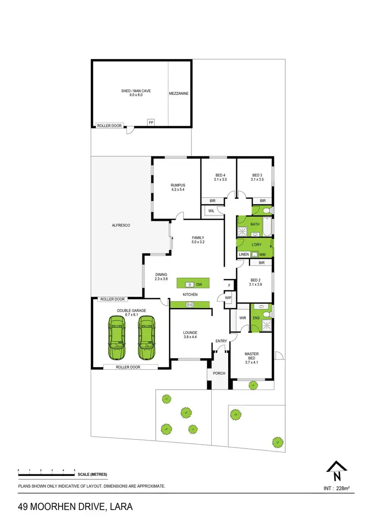 Floorplan of Homely house listing, 49 Moorhen Drive, Lara VIC 3212