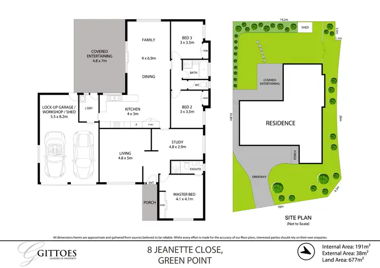 Floorplan of Homely house listing, 8 Jeanette Close, Green Point NSW 2251