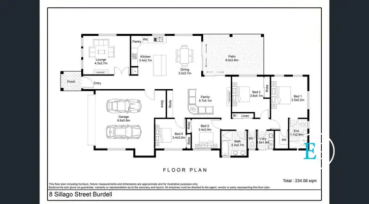 Floorplan of Homely house listing, 8 Sillago Street, Burdell QLD 4818