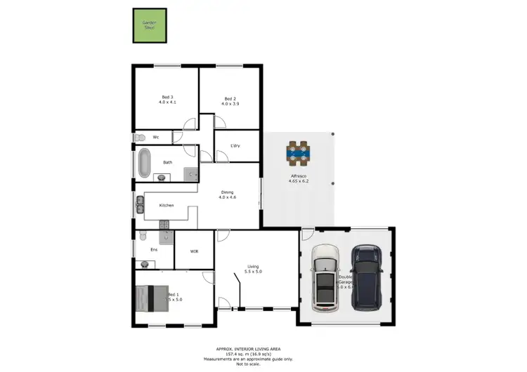 Floorplan of Homely house listing, 32 Ambrose Crescent, Wodonga VIC 3690