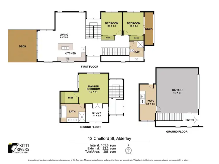 Floorplan of Homely house listing, 12 Chelford Street, Alderley QLD 4051