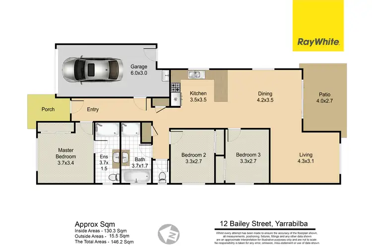 Floorplan of Homely house listing, 12 Bailey Street, Yarrabilba QLD 4207