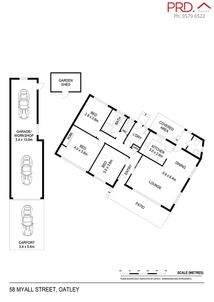 Floorplan of Homely house listing, 58 Myall Street, Oatley NSW 2223