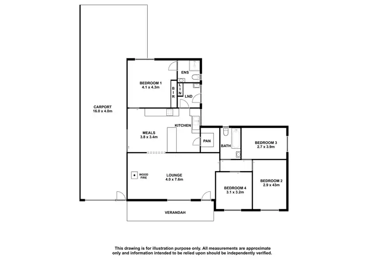Floorplan of Homely house listing, 21 Blessing Street, Nangwarry SA 5277
