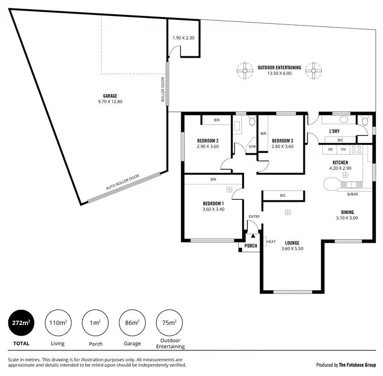 Floorplan of Homely house listing, 22 Deans Road, Campbelltown SA 5074