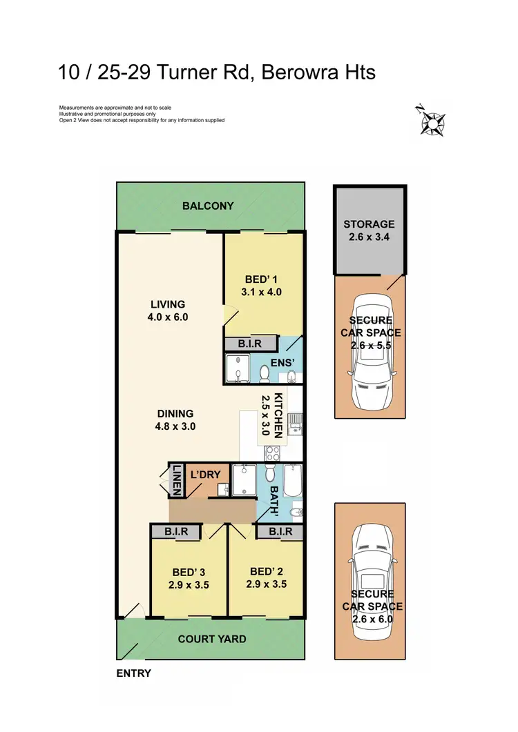 Floorplan of Homely apartment listing, 10/25-29 Turner Road, Berowra Heights NSW 2082