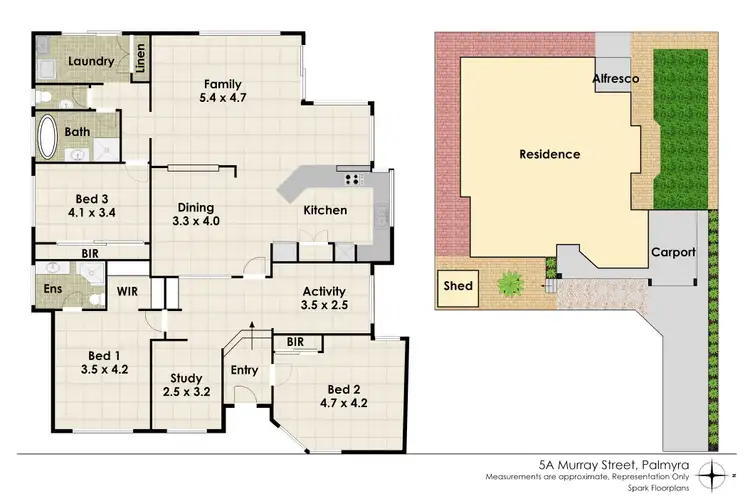 Floorplan of Homely house listing, 5A Murray Road, Palmyra WA 6157