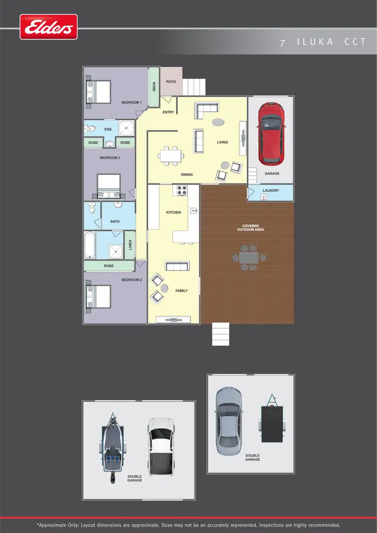 Floorplan of Homely rural property listing, 7 Iluka Circuit, Taree NSW 2430