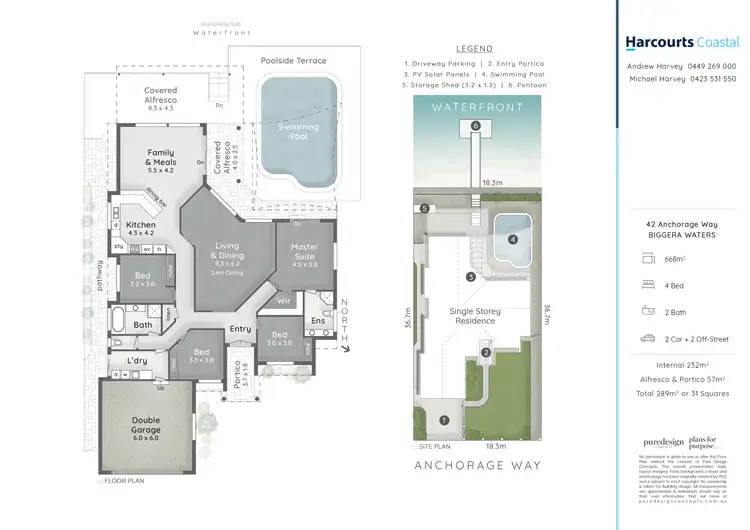 Floorplan of Homely house listing, 42 Anchorage Way, Biggera Waters QLD 4216