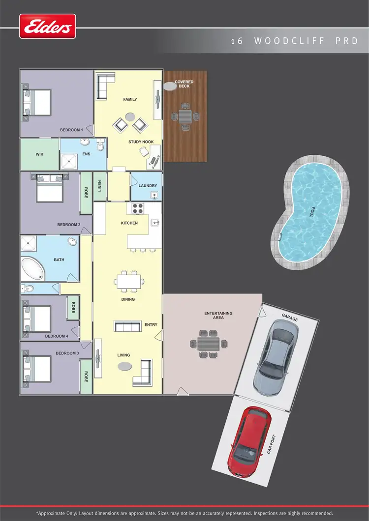 Floorplan of Homely house listing, 16 Woodcliff Parade, Taree NSW 2430