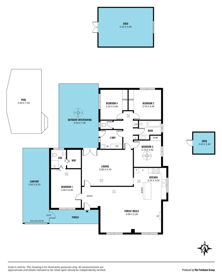 Floorplan of Homely house listing, 23 Tania Drive, Aberfoyle Park SA 5159