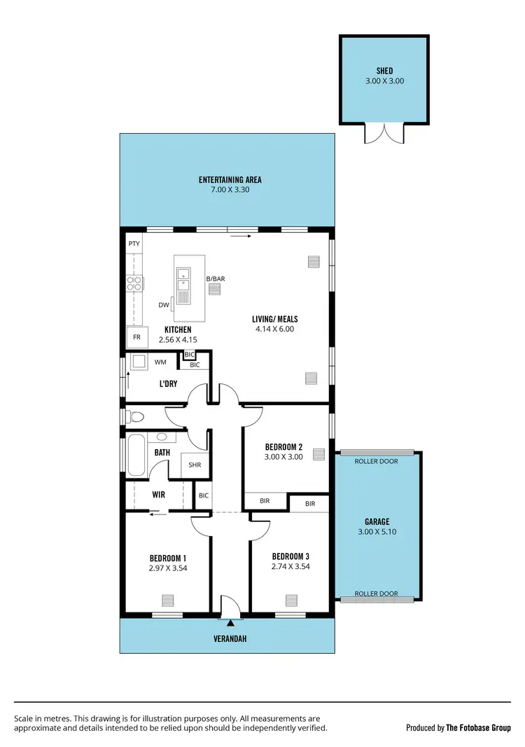 Floorplan of Homely house listing, 7 Navigator Drive, Northgate SA 5085