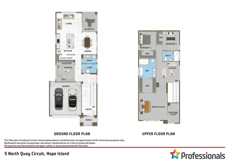 Floorplan of Homely house listing, 5 North Quay Circuit, Hope Island QLD 4212