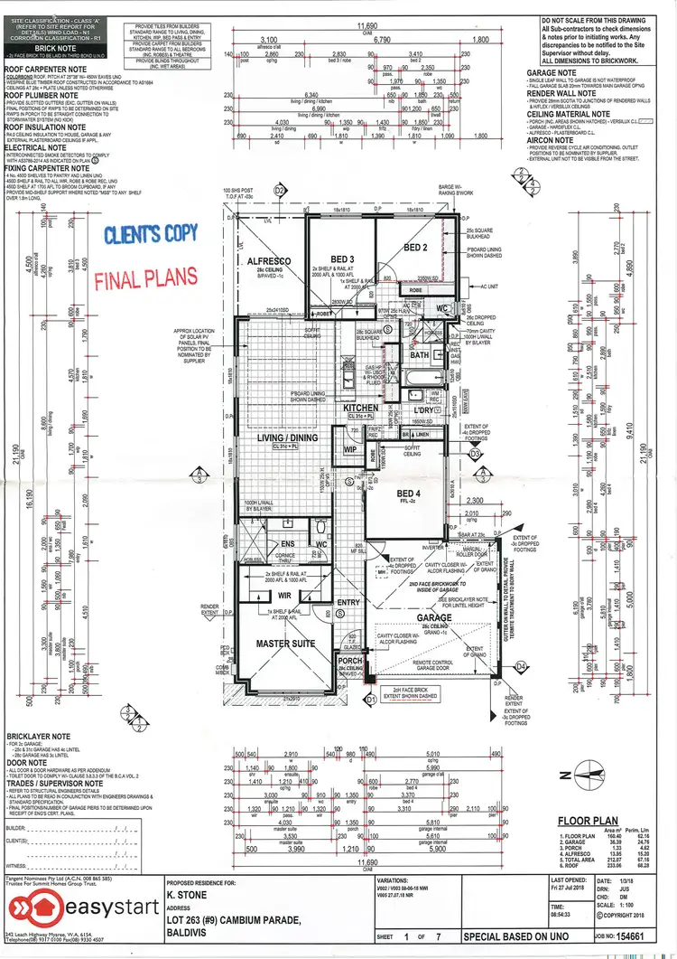 Floorplan of Homely house listing, 9 Cambium Parade, Baldivis WA 6171