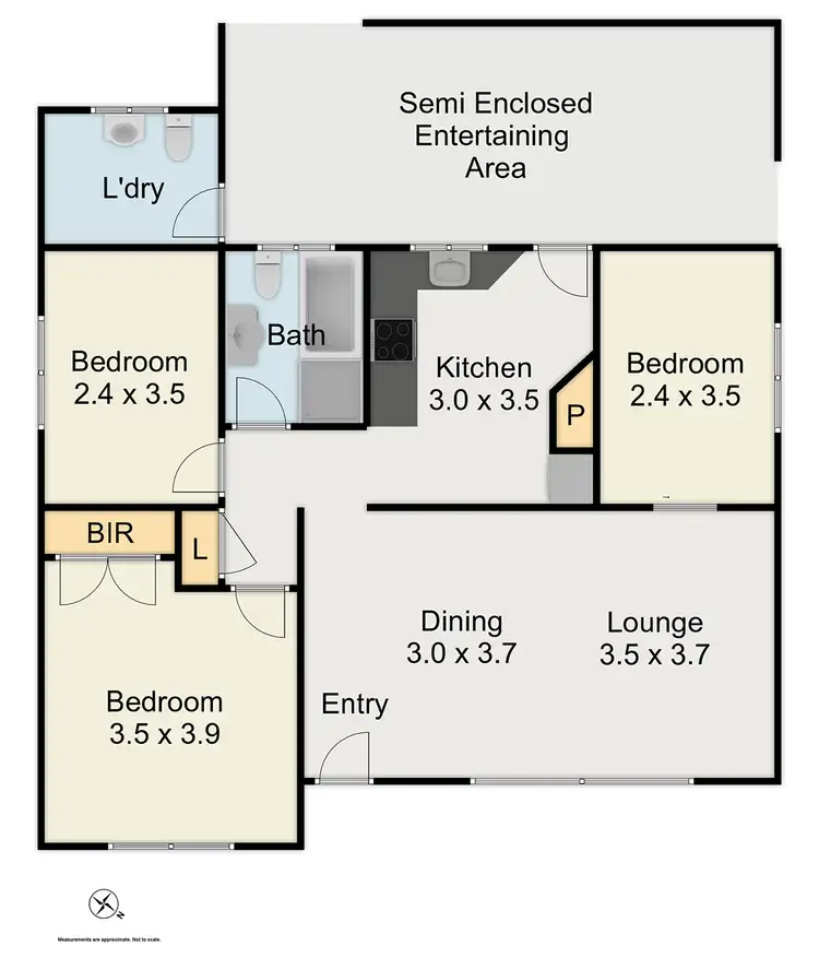 Floorplan of Homely house listing, 16 Wattle Place, Rooty Hill NSW 2766