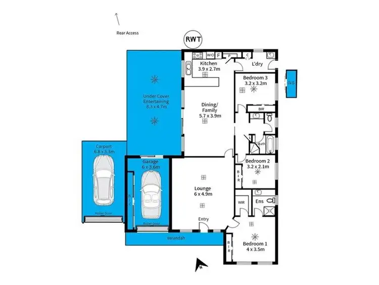 Floorplan of Homely house listing, 23 Merrivale Drive, Happy Valley SA 5159
