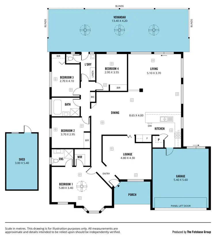 Floorplan of Homely house listing, 50 Miller Drive, Happy Valley SA 5159