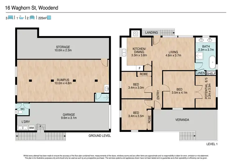 Floorplan of Homely house listing, 16 Waghorn Street, Woodend QLD 4305
