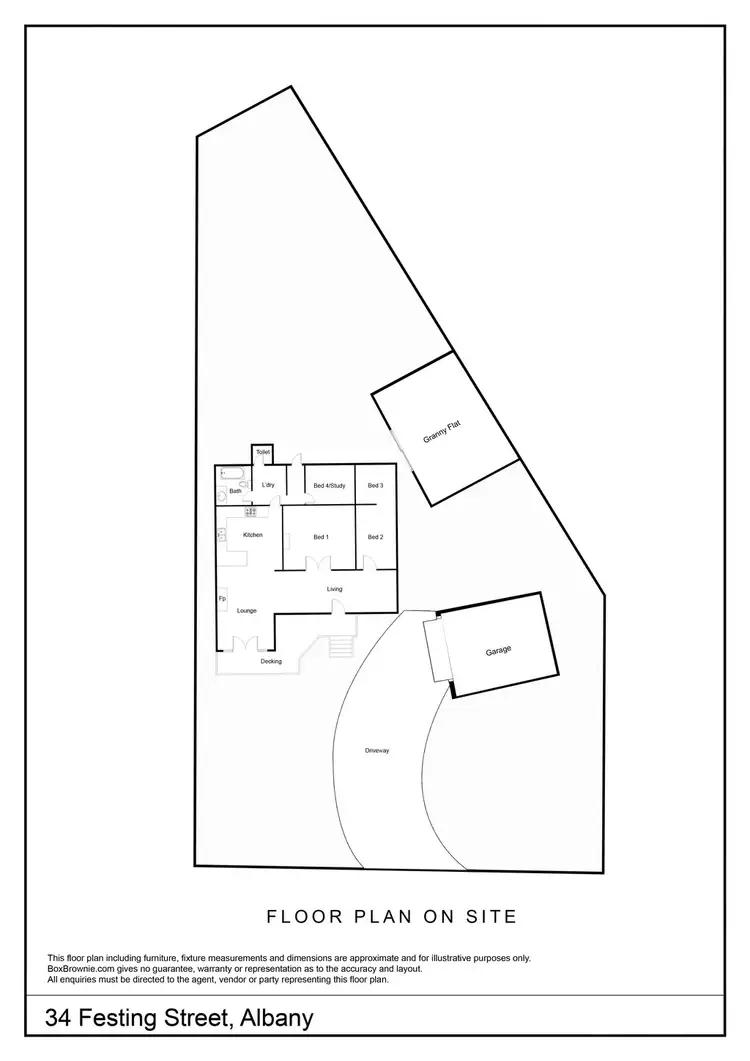 Floorplan of Homely house listing, 34 Festing Street, Albany WA 6330