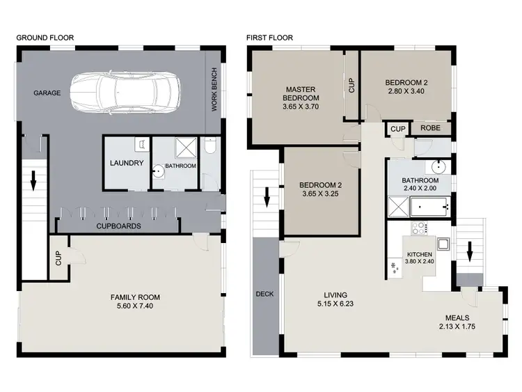 Floorplan of Homely house listing, 10 Richmond Court, Boyne Island QLD 4680