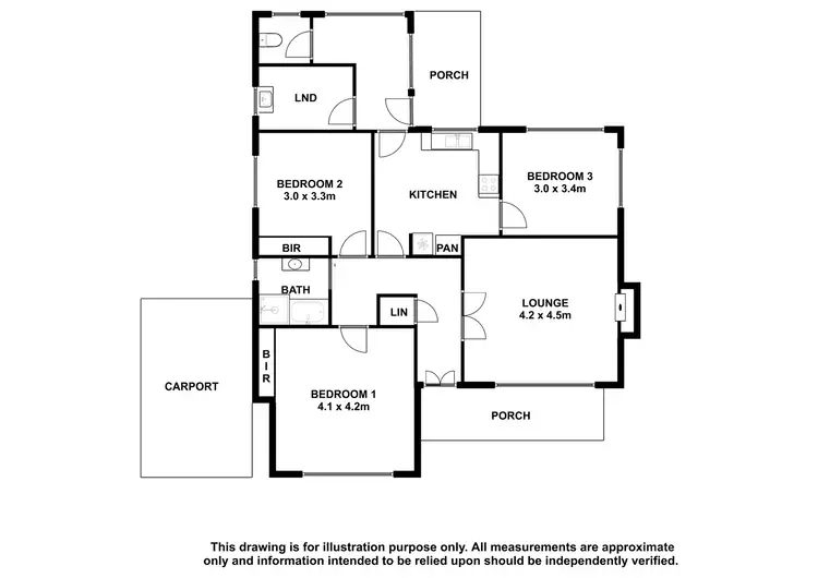Floorplan of Homely house listing, 83 Penola Road, Mount Gambier SA 5290