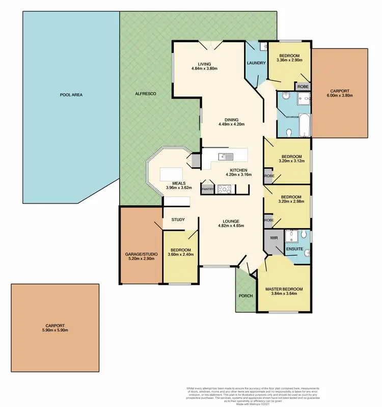 Floorplan of Homely house listing, 748 Gresford Road, Vacy NSW 2421