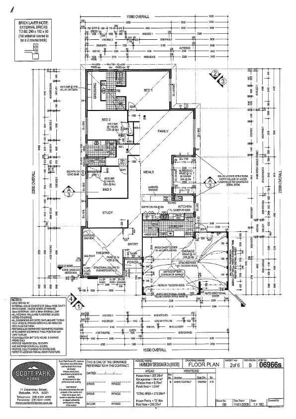 Floorplan of Homely house listing, 7 Jefferson Way, Piara Waters WA 6112