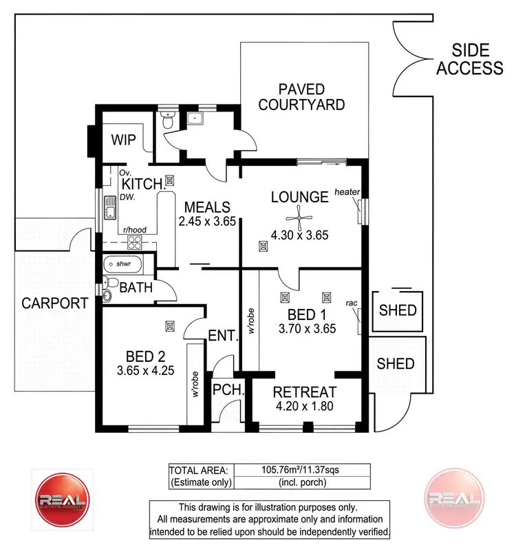 Floorplan of Homely house listing, 67 Beaconsfield Tce, Ascot Park SA 5043