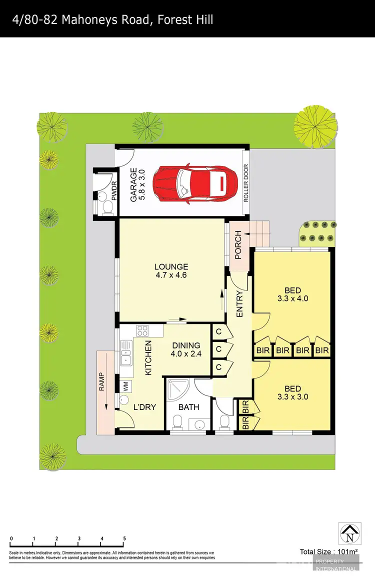 Floorplan of Homely unit listing, 4/80-82 Mahoneys Road, Forest Hill VIC 3131
