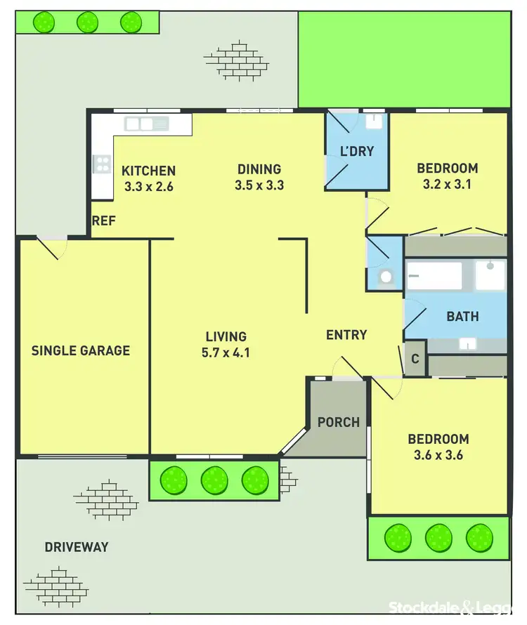 Floorplan of Homely house listing, 9/131 Mickleham Road, Tullamarine VIC 3043