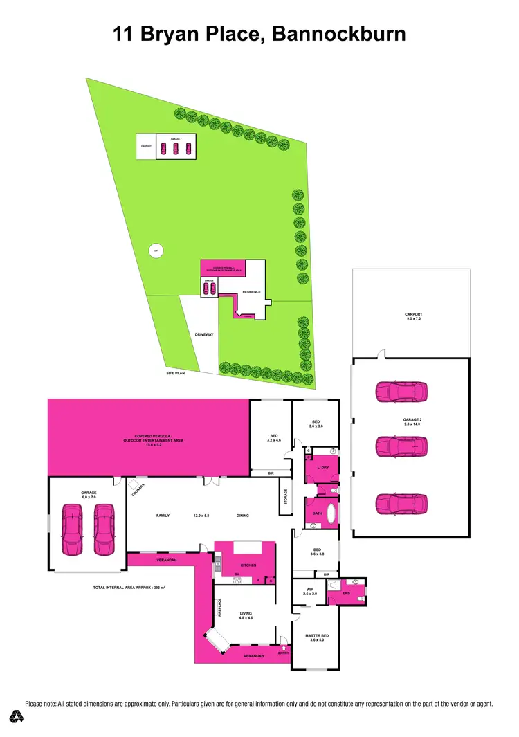 Floorplan of Homely house listing, 11 Bryan Place, Bannockburn VIC 3331