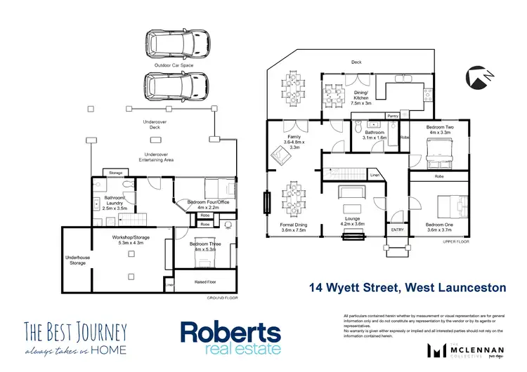 Floorplan of Homely house listing, 14 Wyett Street, West Launceston TAS 7250