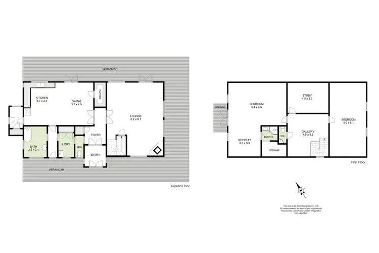 Floorplan of Homely rural property listing, 121 Patterson Lane, Myrrhee VIC 3732
