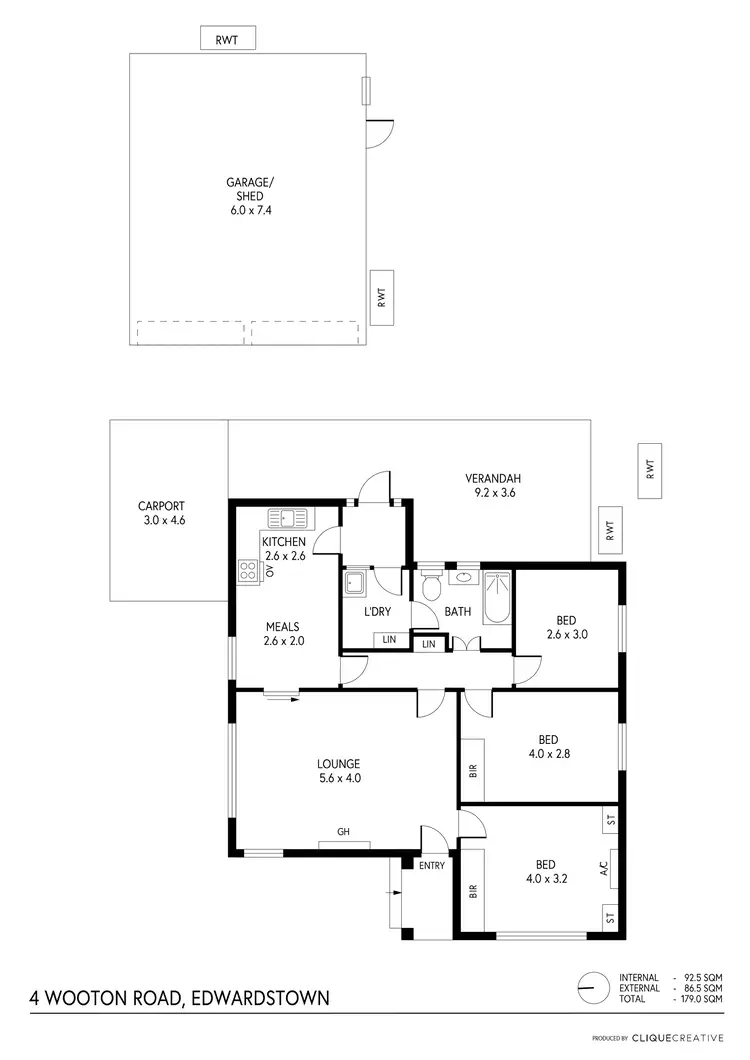 Floorplan of Homely house listing, 4 Wooton Road, Edwardstown SA 5039