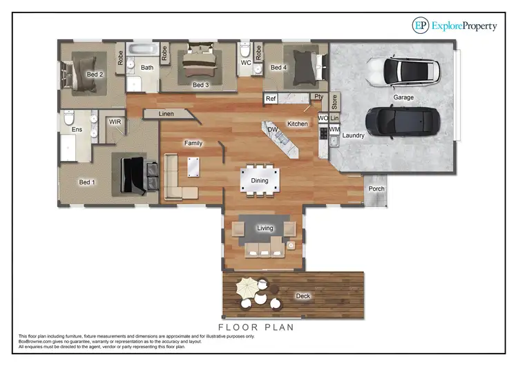 Floorplan of Homely house listing, 63 Gardiners Road, Habana QLD 4740