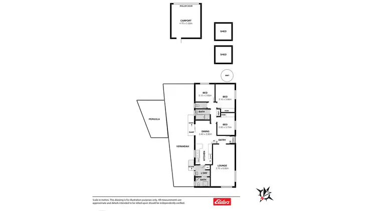 Floorplan of Homely house listing, 9 ANDERSON GROVE, Mccracken SA 5211