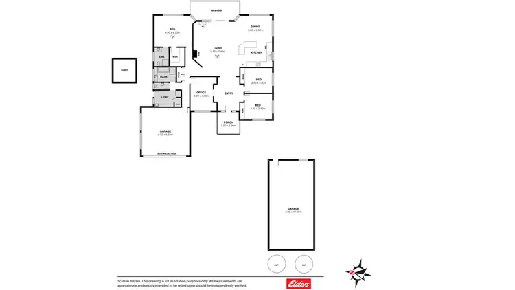 Floorplan of Homely house listing, 13 Vanali Dr, Port Elliot SA 5212