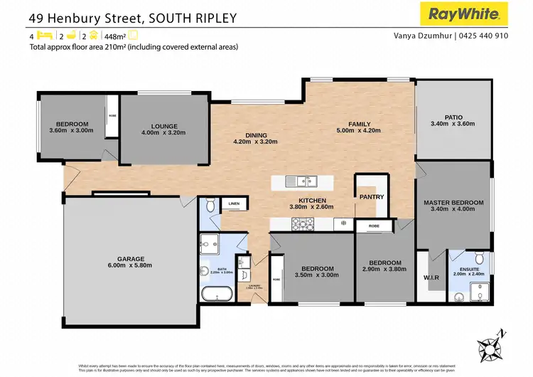 Floorplan of Homely house listing, 49 Henbury Street, South Ripley QLD 4306