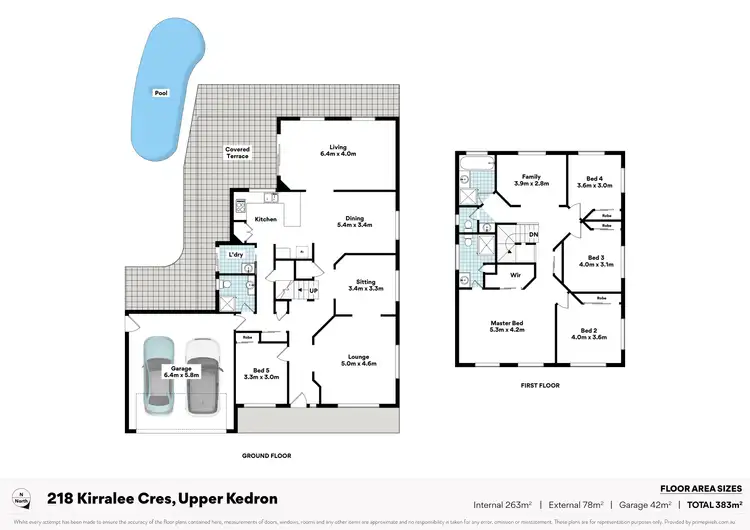 Floorplan of Homely house listing, 218 Kirralee Crescent, Upper Kedron QLD 4055