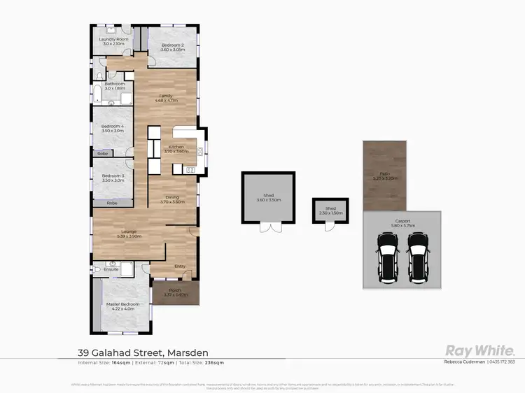 Floorplan of Homely house listing, 39 Galahad Street, Marsden QLD 4132