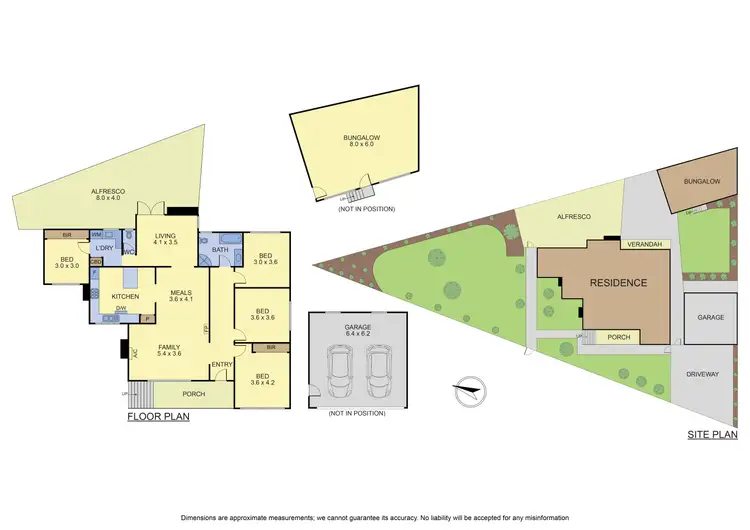 Floorplan of Homely house listing, 1 Dorian Avenue, Ferntree Gully VIC 3156