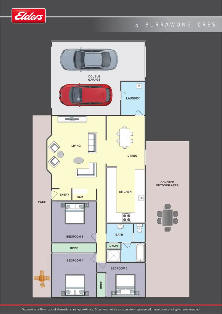 Floorplan of Homely house listing, 4 Burrawong Crescent, Taree NSW 2430